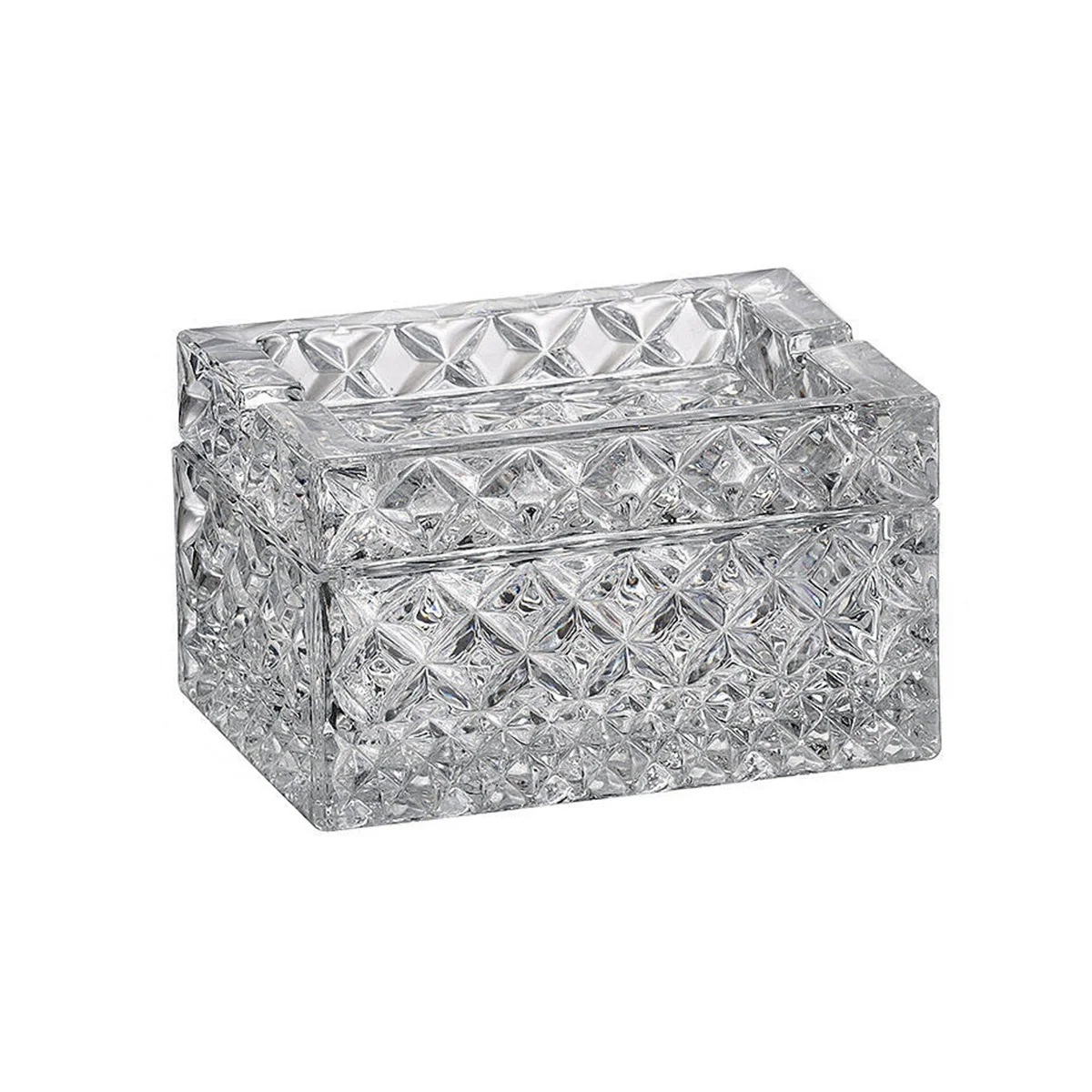 GẠT TÀN PHA LÊ KÈM HỘP ĐỰNG THUỐC LÁ 2 NGĂN 12CM