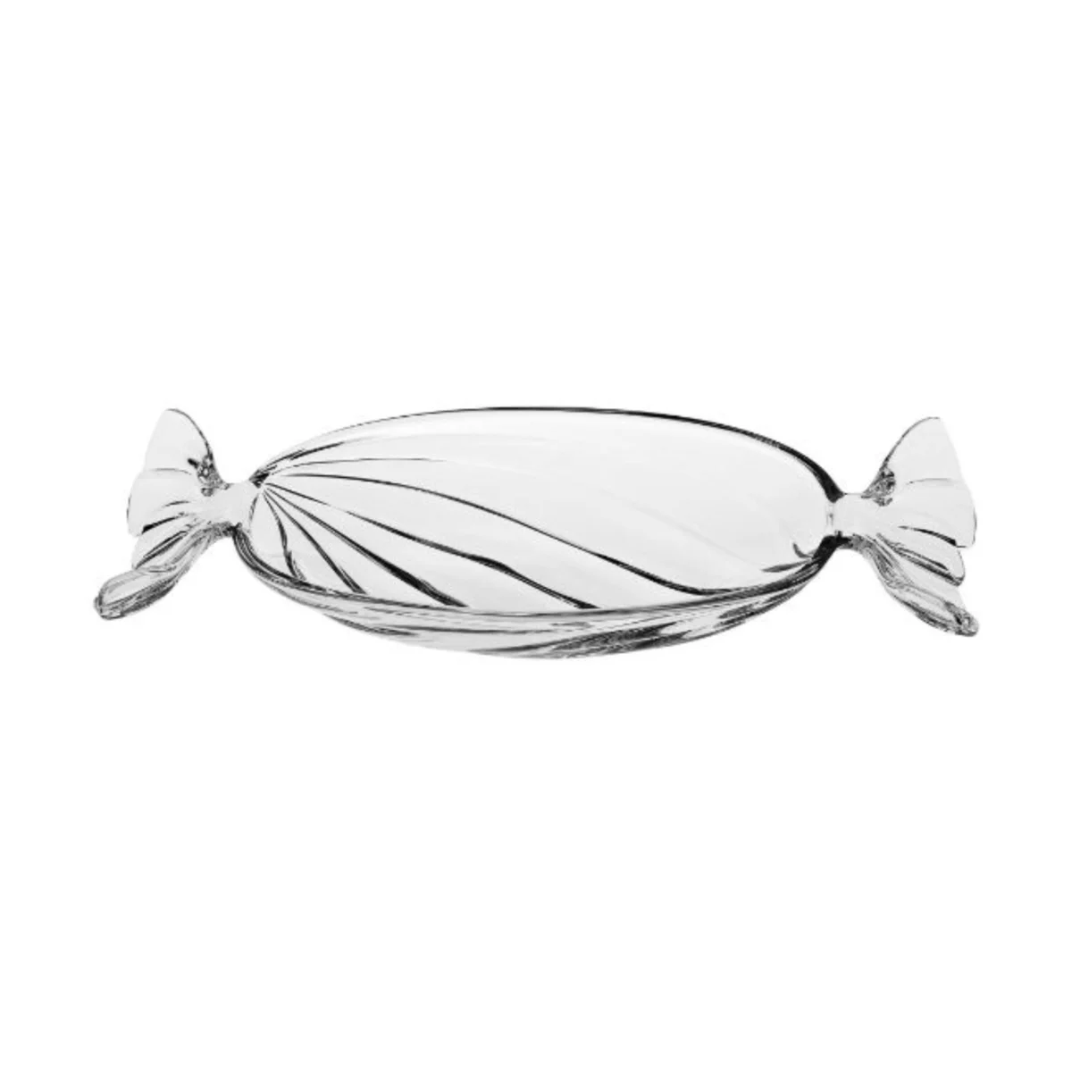 ĐĨA PHA LÊ SÂU LÒNG CANDY 34.5CM – BOHEMIA CRYSTAL