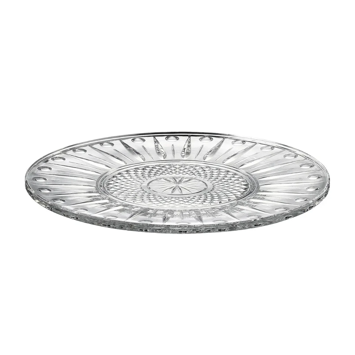 ĐĨA PHA LÊ WINDSOR 30.5CM CRYSTAL