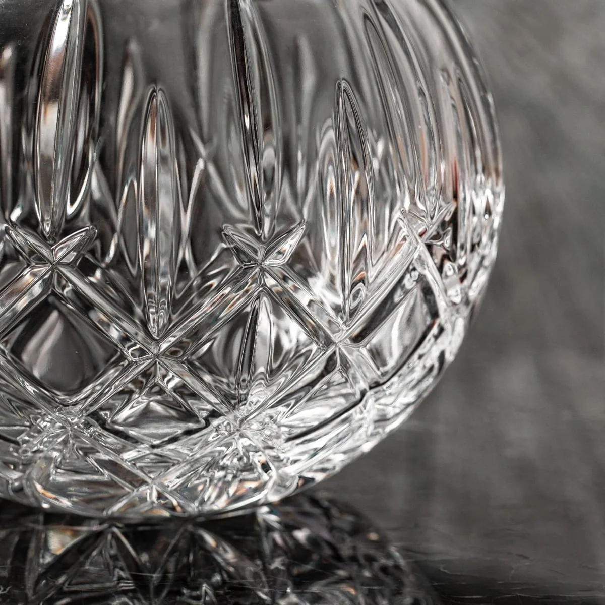 LỌ HOA PHA LÊ HÌNH CẦU SHEFFIELD 17.5CM CRYSTAL 2