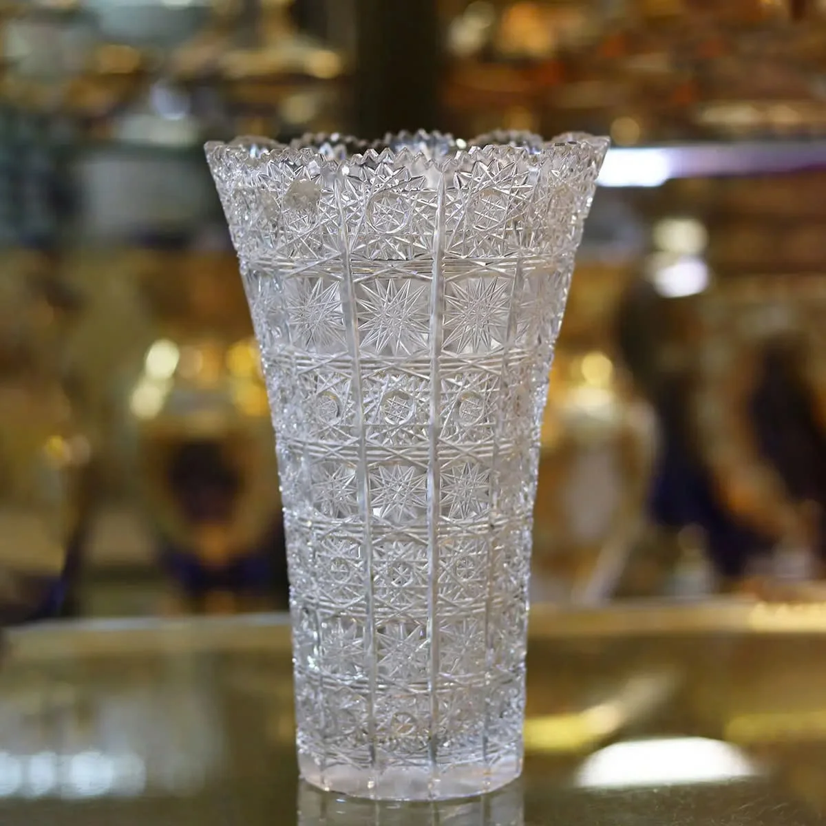 LỌ HOA PHA LÊ M57 30CM – CRYSTAL BOHEMIA 3