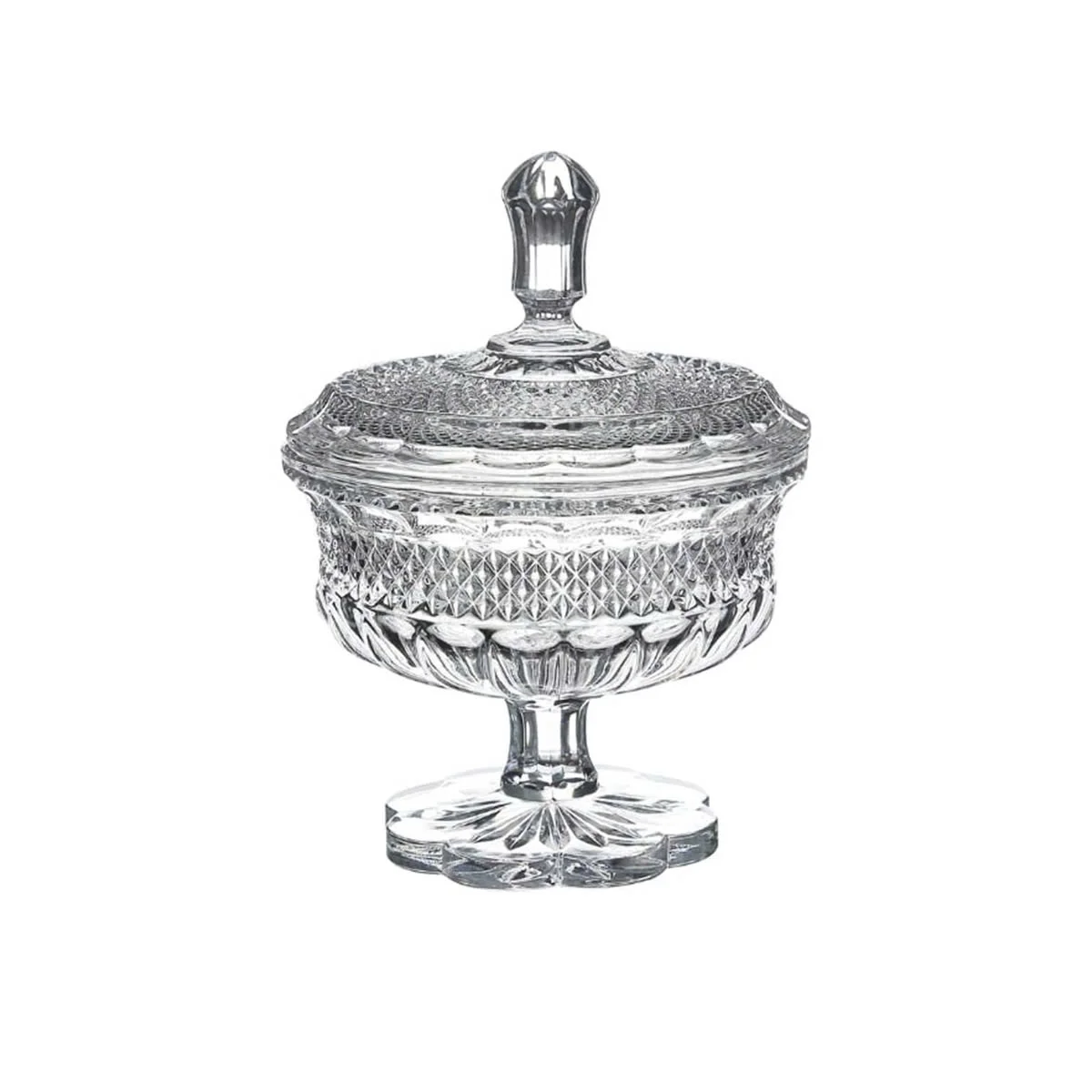 THỐ PHA LÊ ALEXANDRIA CHÂN ĐẾ CÁNH HOA 15CM