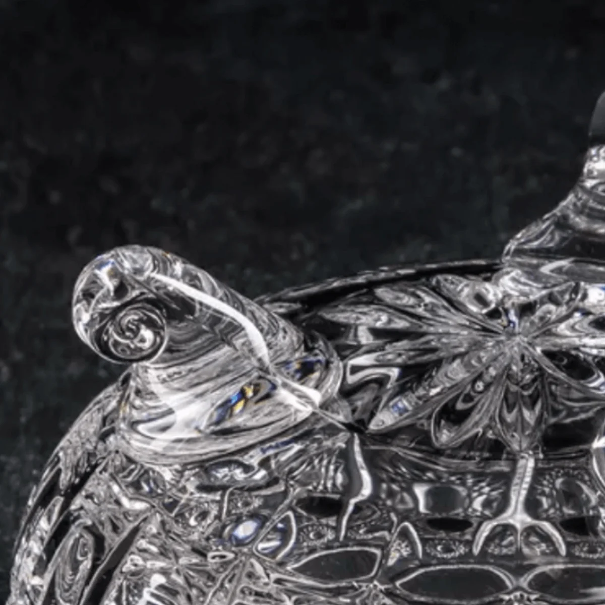 TÔ PHA LÊ 3 CHÂN 12.5CM CRYSTAL 3