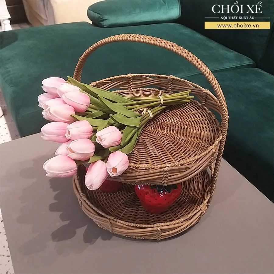 BÔNG TULIP HỒNG NHẠT 5