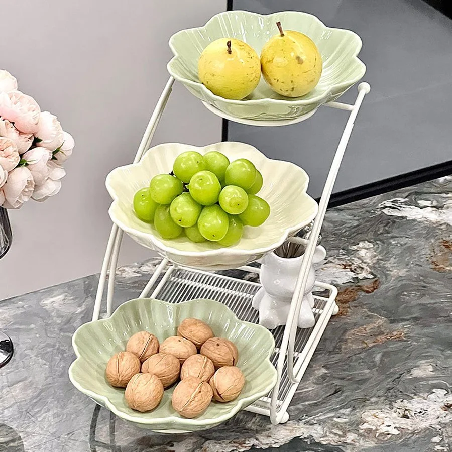 KHAY ĐỰNG HOA QUẢ 3 TẦNG 3