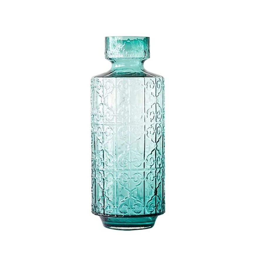THỦY TINH MÀU XANH VINTAGE ORIENTAL