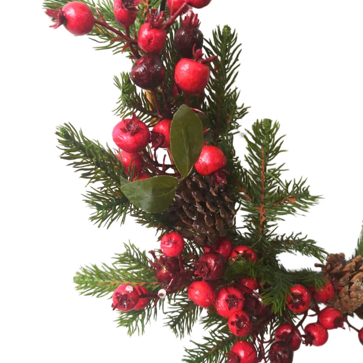 VÒNG TRANG TRÍ CHRISTMAS KÈM ĐÈN LED 4