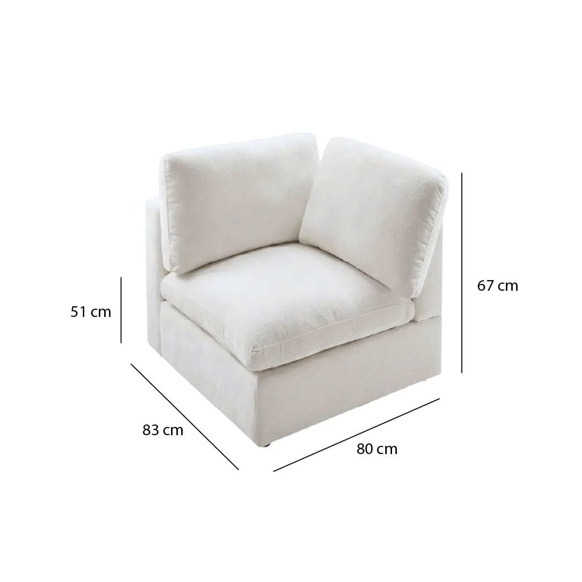 GHẾ SOFA MODULE COMBO 6C 4
