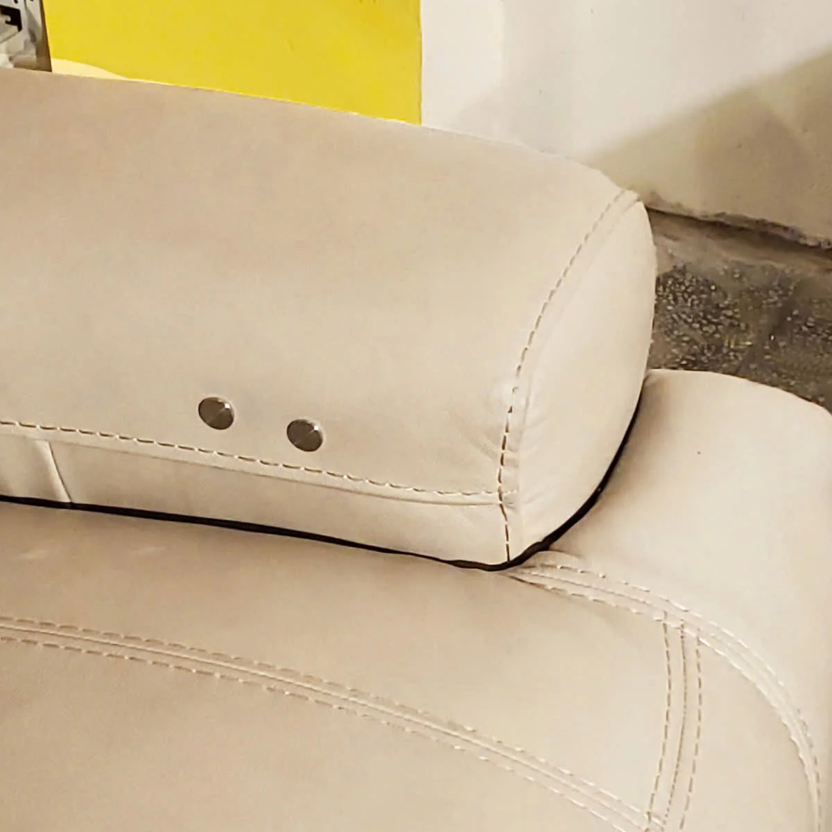GHẾ SOFA 2 CHỖ DA BÒ CHỈNH ĐIỆN SEFANA 4