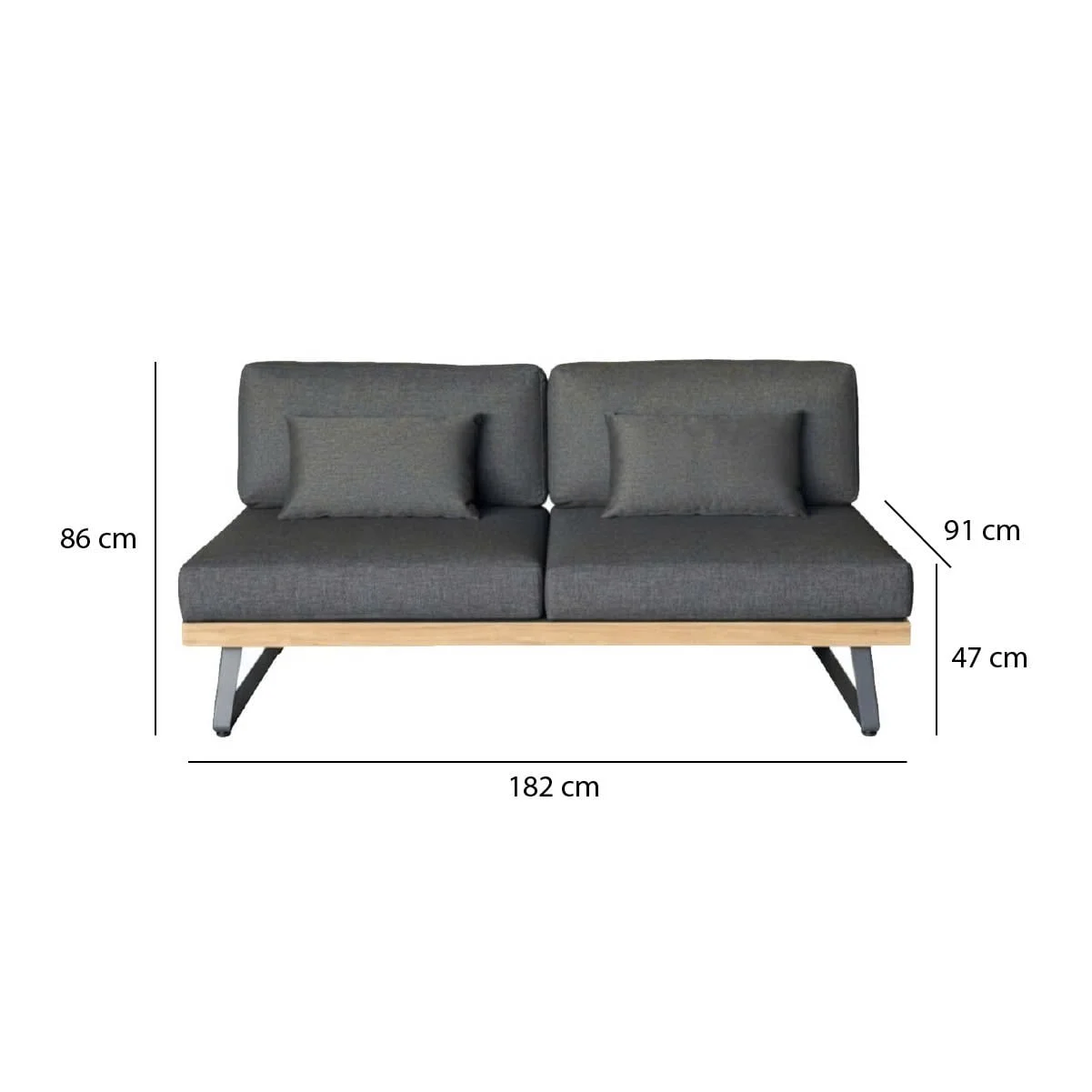 GHẾ SOFA 2 CHỖ MARLOW 2