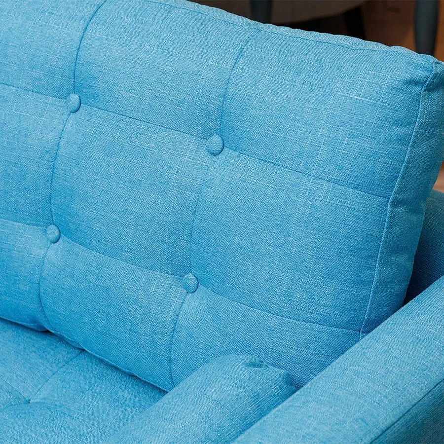 GHẾ SOFA 3 CHỖ DERRY XANH NHẠT 3