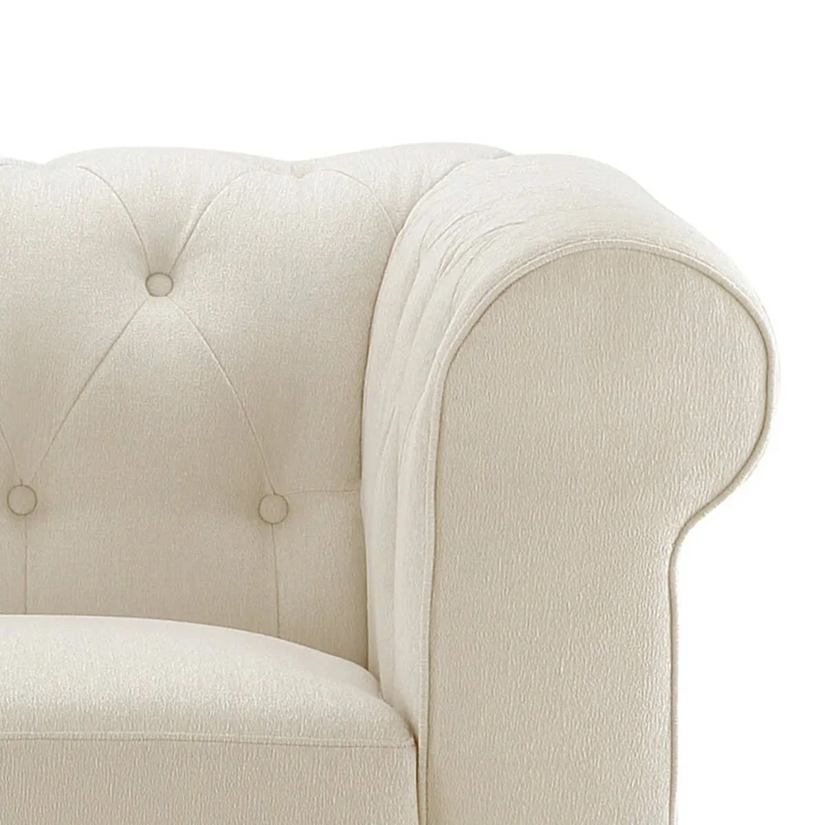 GHẾ SOFA 3 CHỖ ABBYSON MÀU TRẮNG 5