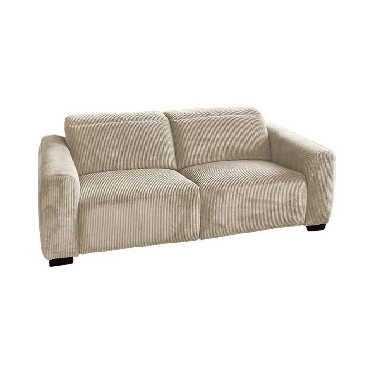 GHẾ SOFA 3 CHỖ CHỈNH ĐIỆN FINN MÀU BE 2