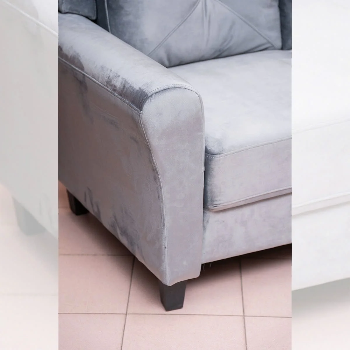 GHẾ SOFA 3 CHỖ HARDFORD MÀU XÁM 3