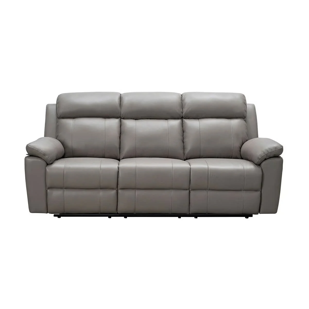 GHẾ SOFA 3 CHỖ DA BÒ CHỈNH CƠ MANHATTAN
