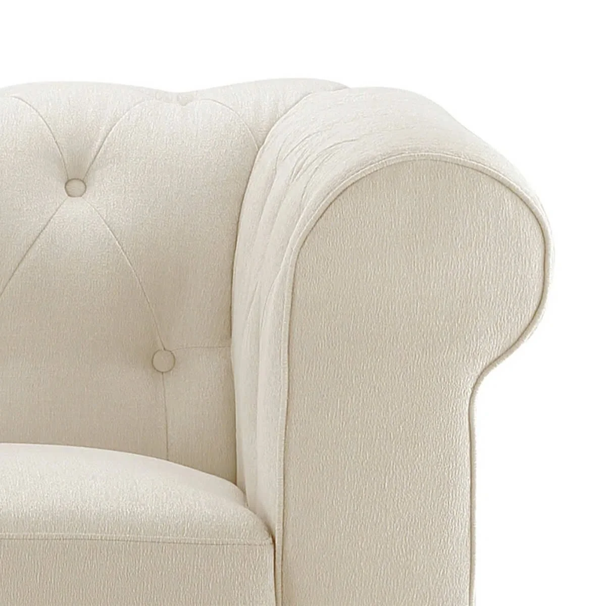 GHẾ SOFA ĐƠN ABBYSON MÀU TRẮNG 5