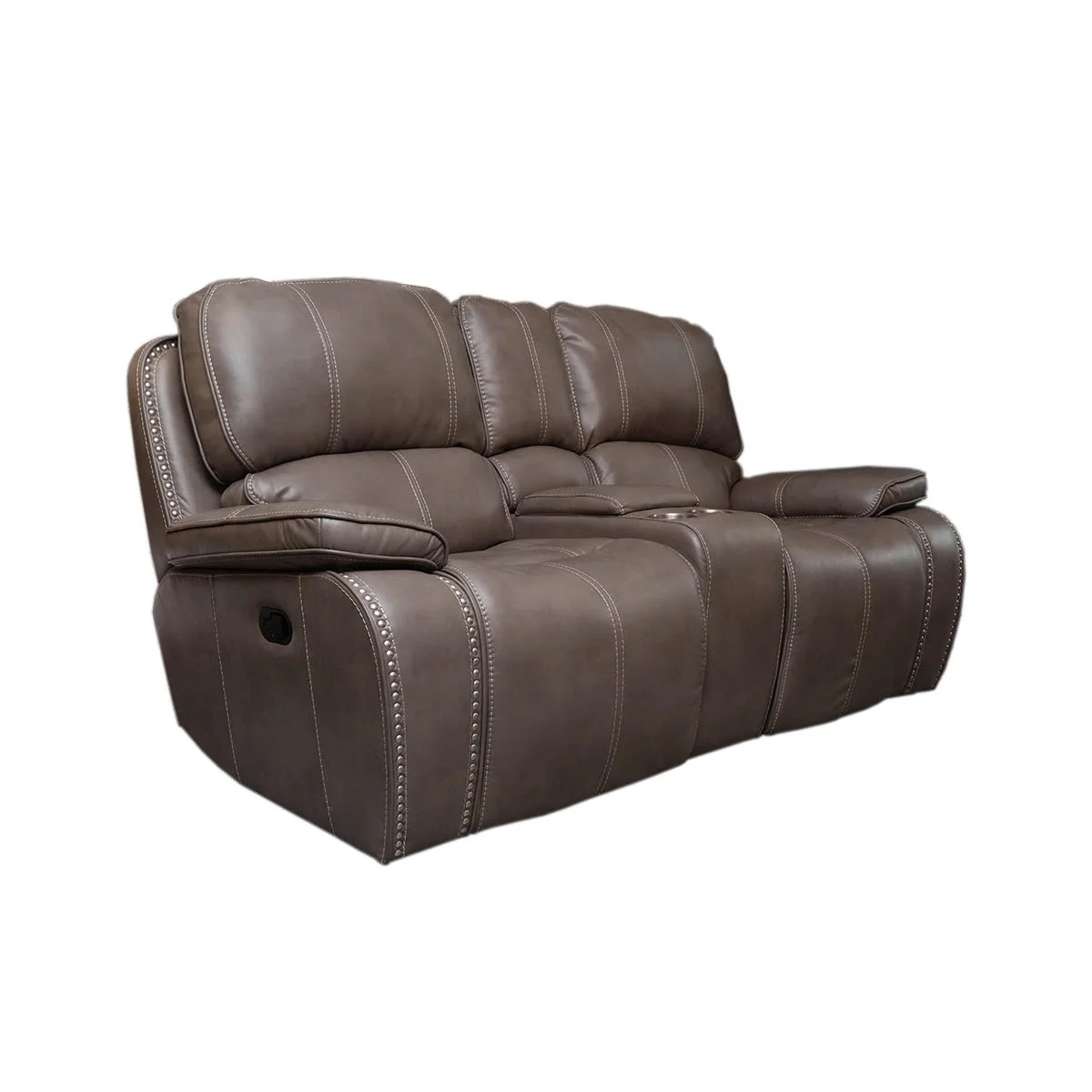 GHẾ SOFA 2 CHỖ DA BÒ CHỈNH CƠ JAMESTOWN 2