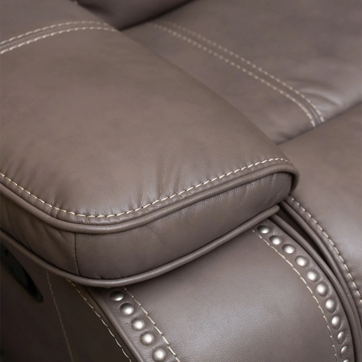 GHẾ SOFA 2 CHỖ DA BÒ CHỈNH CƠ JAMESTOWN 4