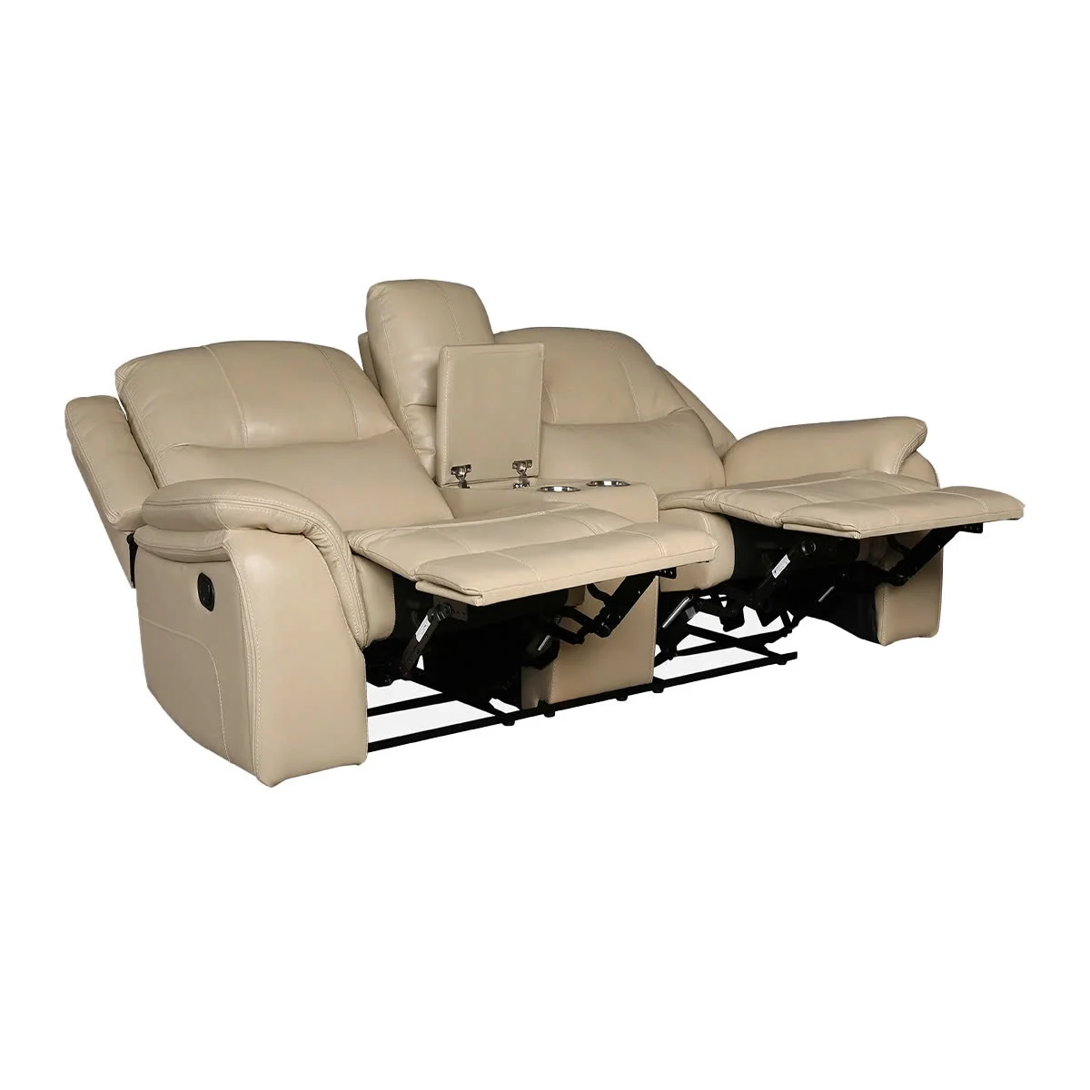 GHẾ SOFA 2 CHỖ DA BÒ CHỈNH CƠ MURRAY 5