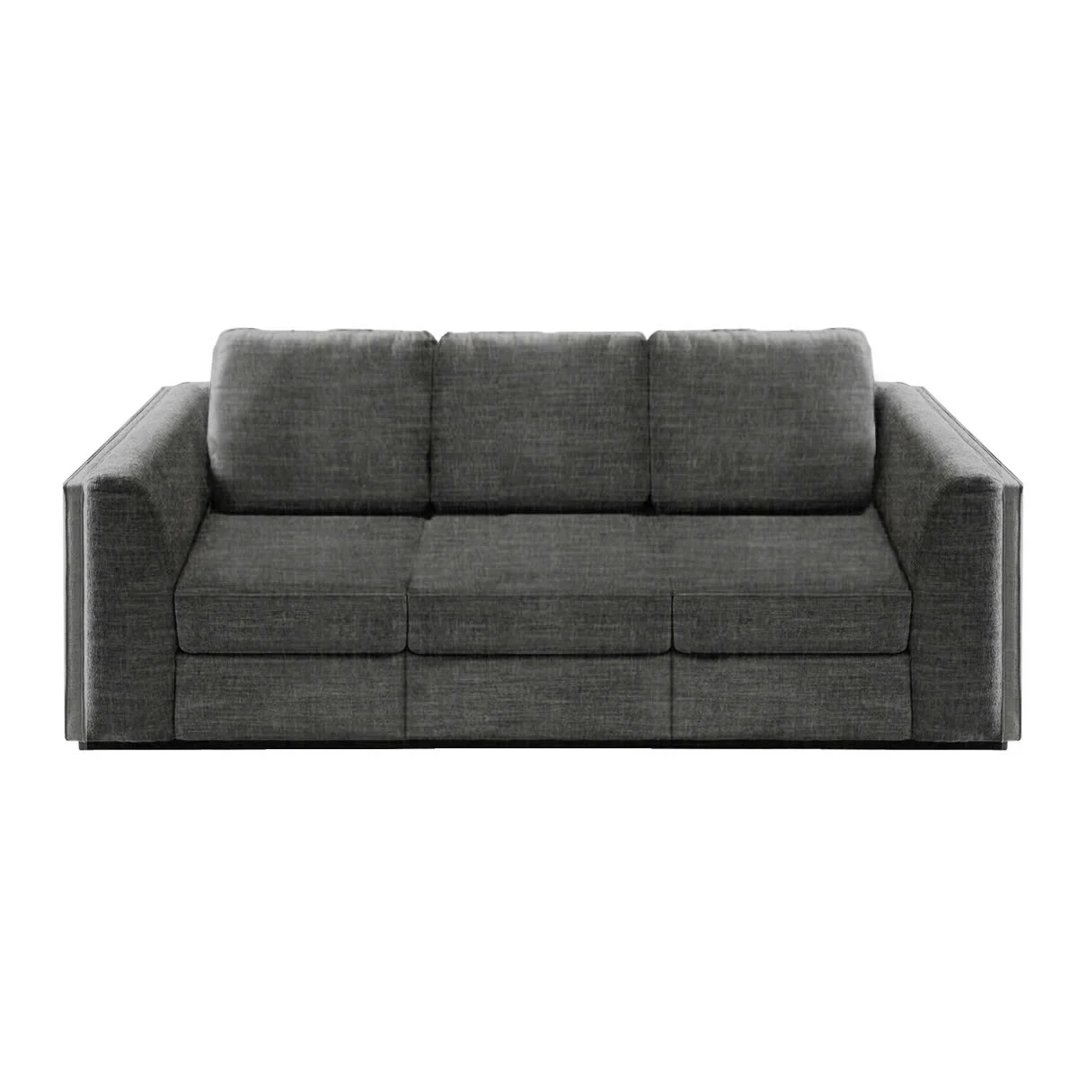 GHẾ SOFA 3 CHỖ CHELSEA MÀU XÁM ĐẬM