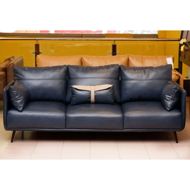 GHẾ SOFA 3 CHỖ NUBE MÀU XANH 3