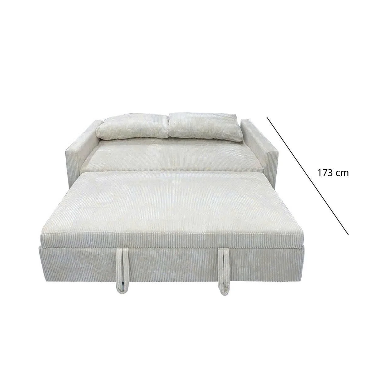 GHẾ SOFA BED OLIVERA MÀU BE 3