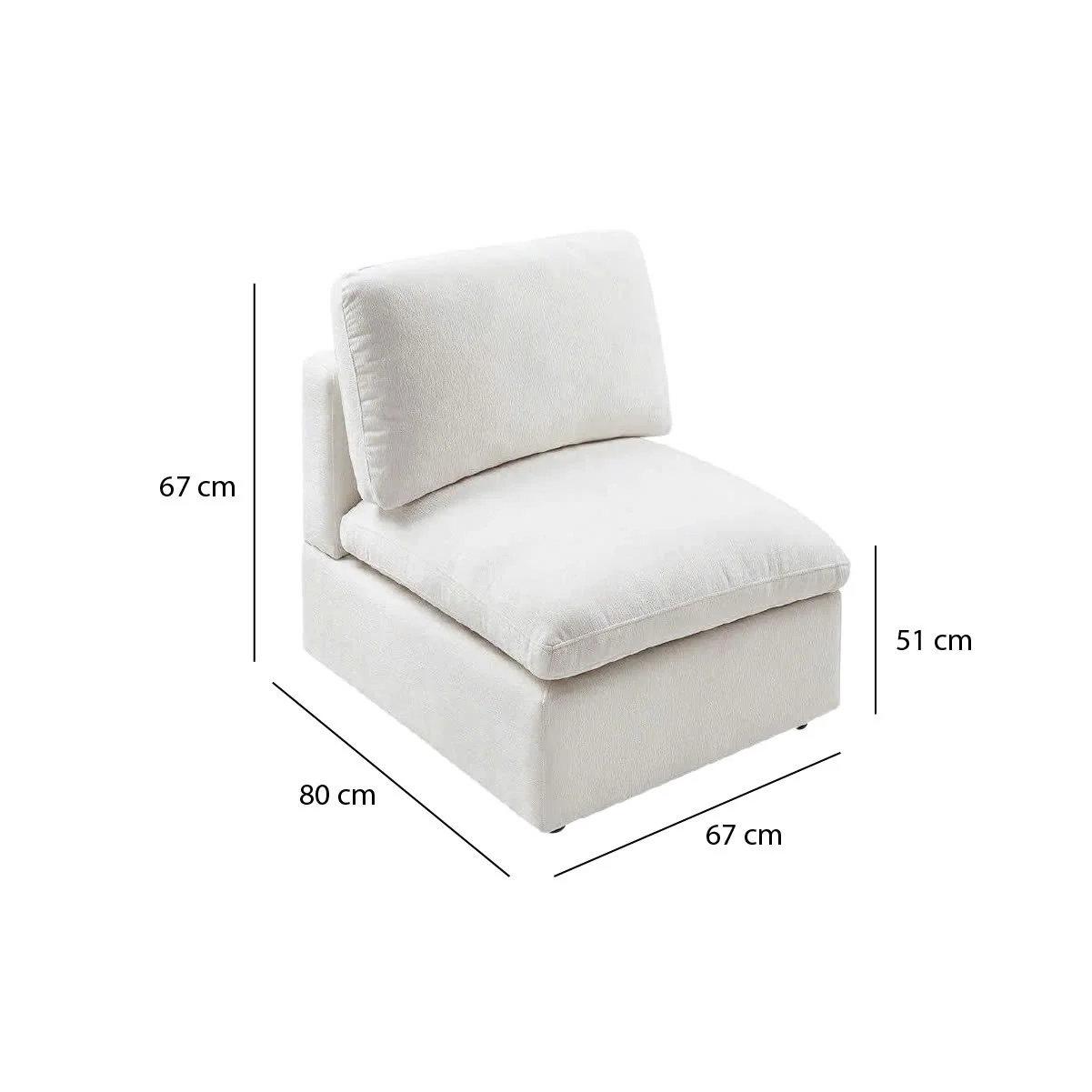 GHẾ SOFA MODULE COMBO 4C 4
