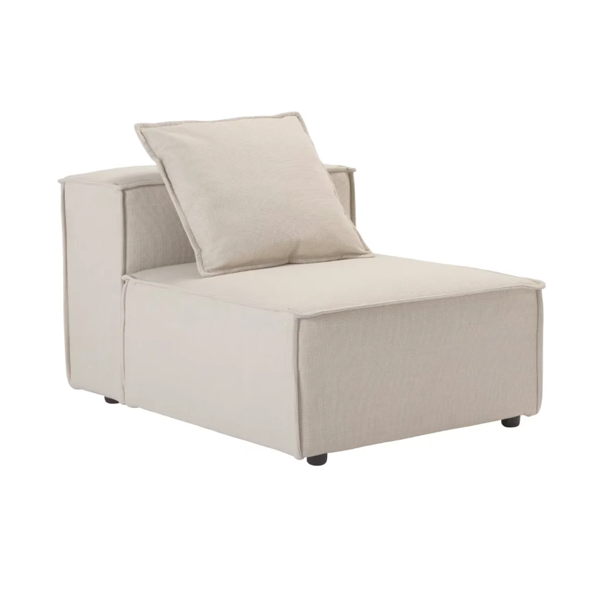 GHẾ SOFA MODULE MÀU KEM 3