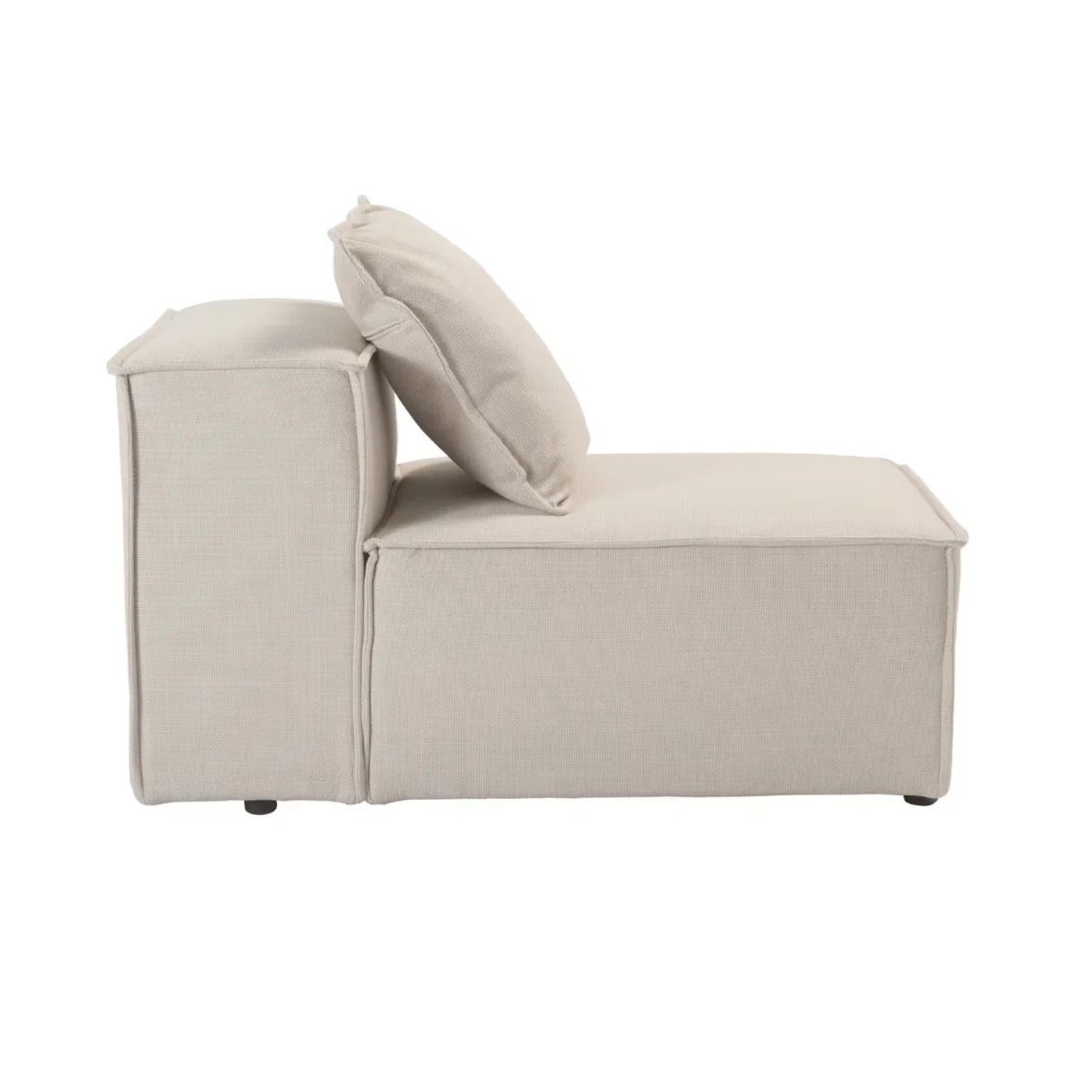 GHẾ SOFA MODULE MÀU KEM 4