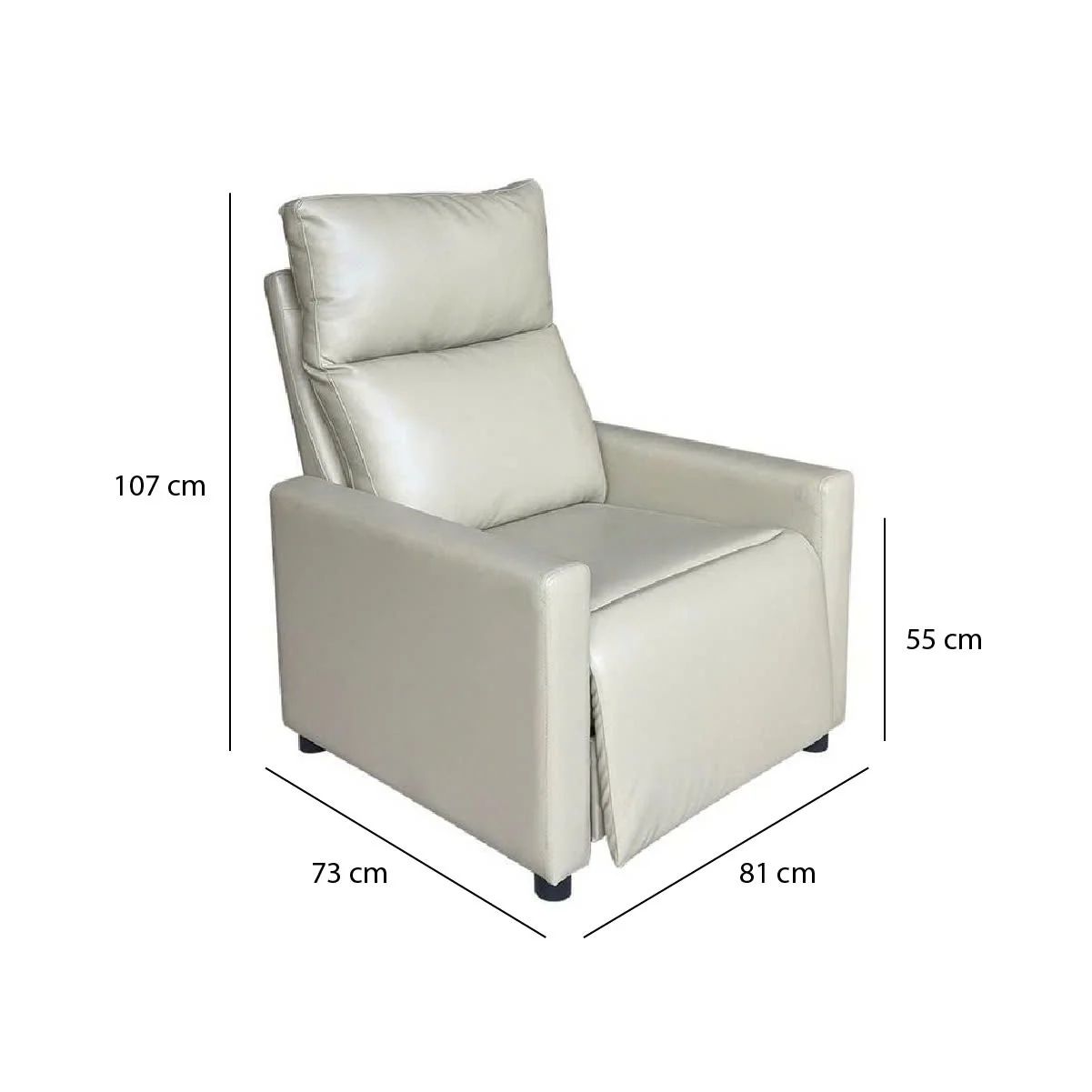 GHẾ SOFA ĐƠN CHỈNH CƠ CLAUDIA 2