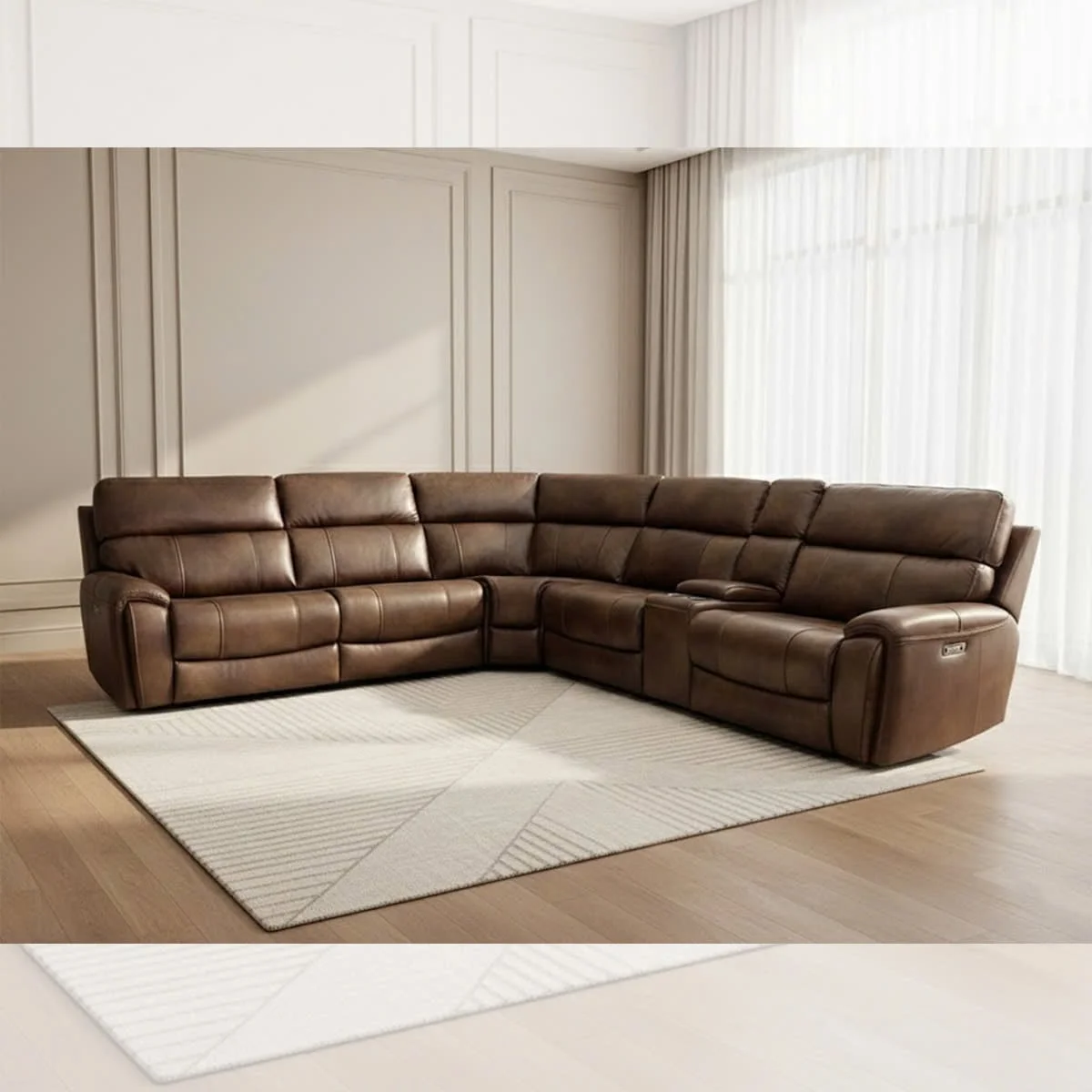 GHẾ SOFA GÓC CHỈNH ĐIỆN 3