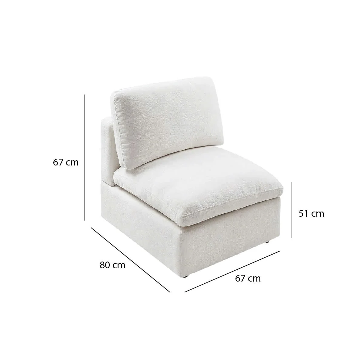 GHẾ SOFA MODULE COMBO 8C 4