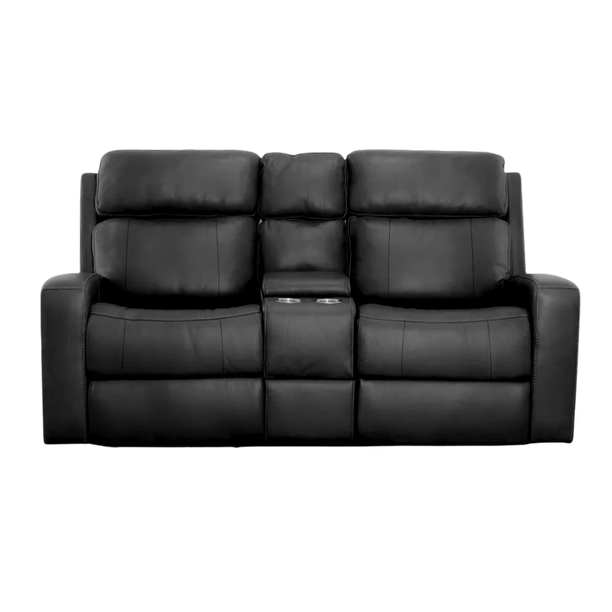 GHẾ SOFA 2 CHỖ DA BÒ CHỈNH ĐIỆN LINDEN