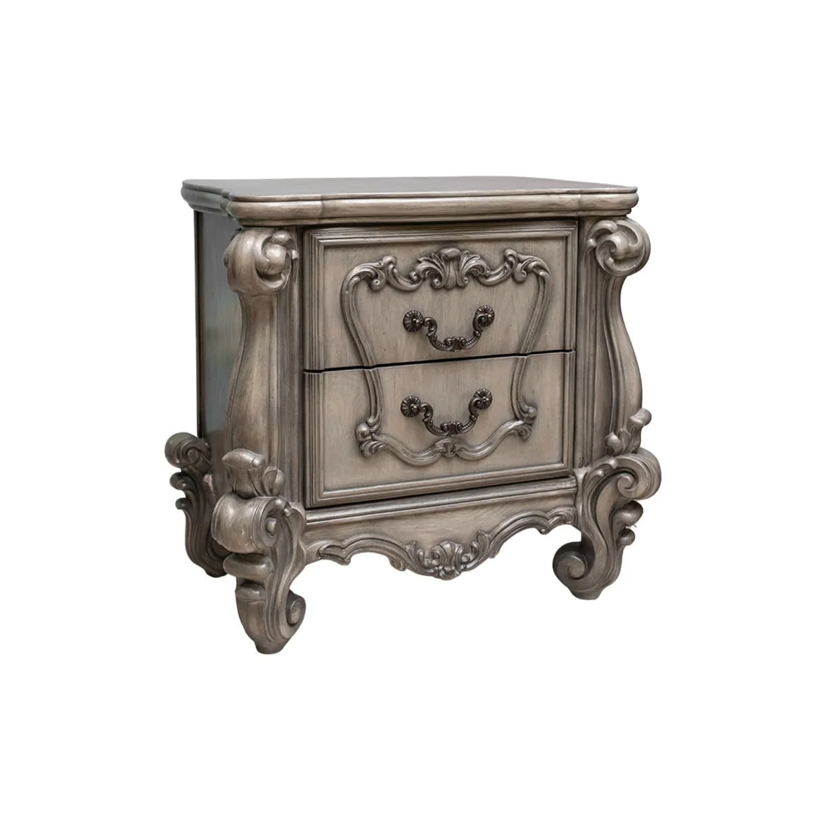 TỦ ĐẦU GIƯỜNG VERSAILLES MÀU XÁM 2