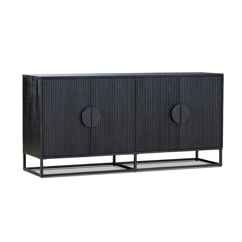 TỦ SIDEBOARD POMPEII MÀU ĐEN 3