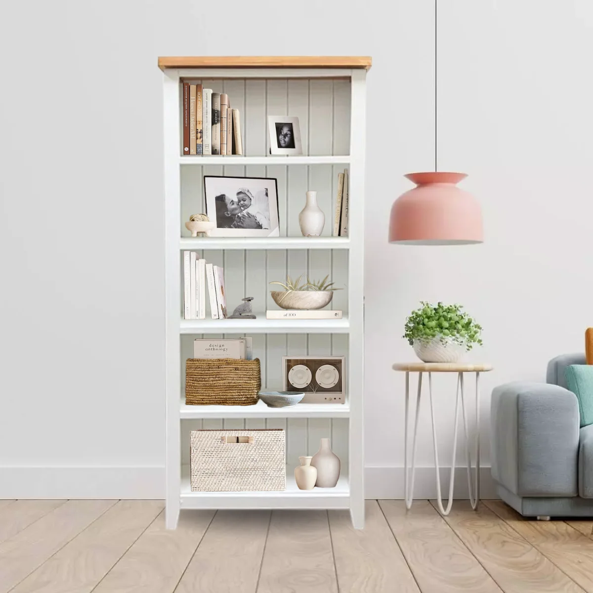 KỆ SÁCH HIGHGATE MÀU TRẮNG 2