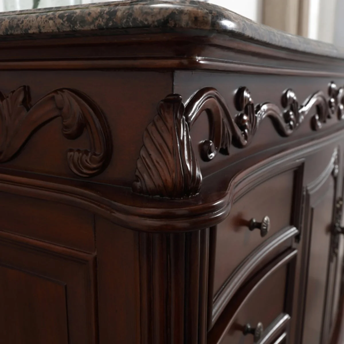 TỦ LAVABO BUCKINGHAM 48 INCH MÀU NÂU 5