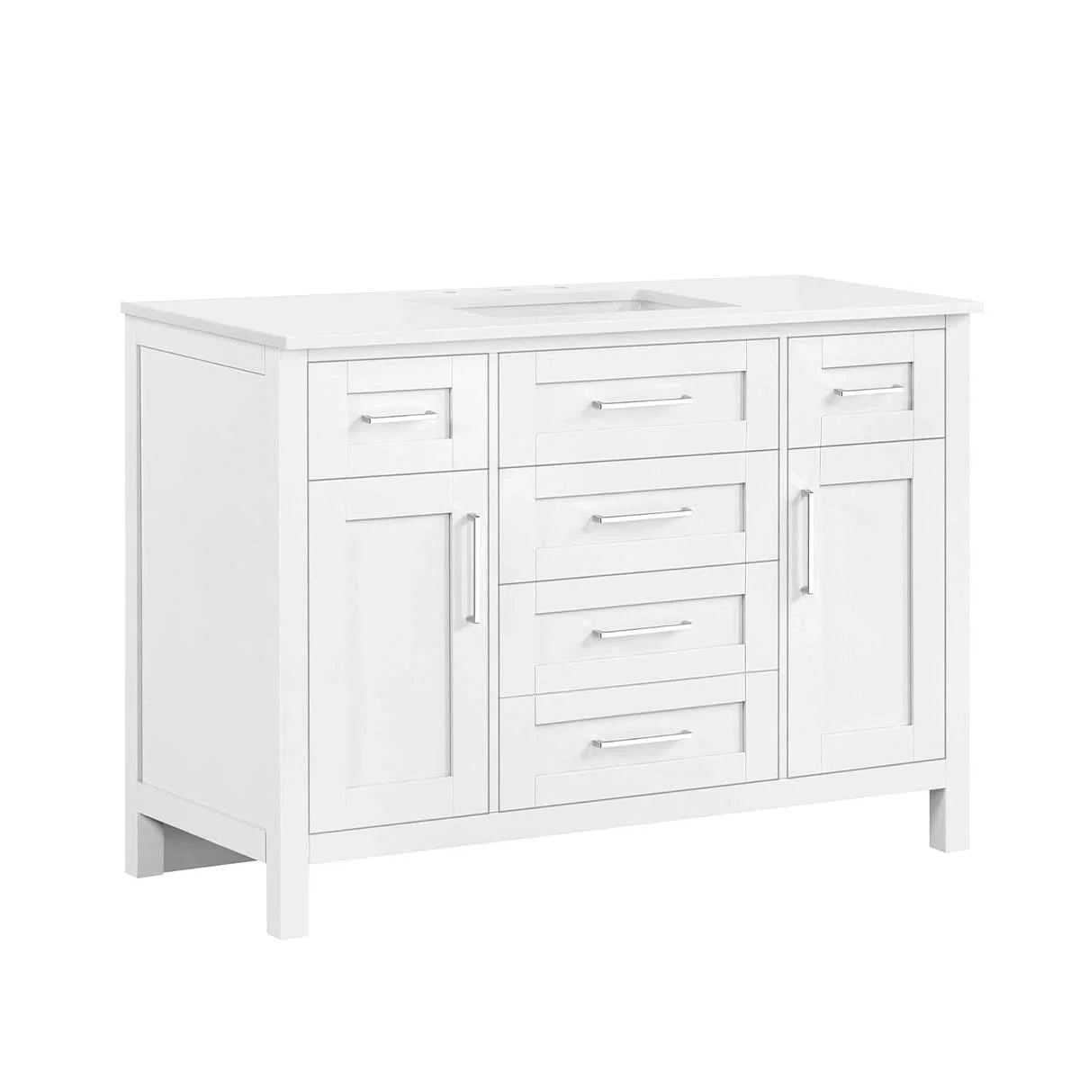 TỦ LAVABO MAYA 48 INCH MÀU TRẮNG