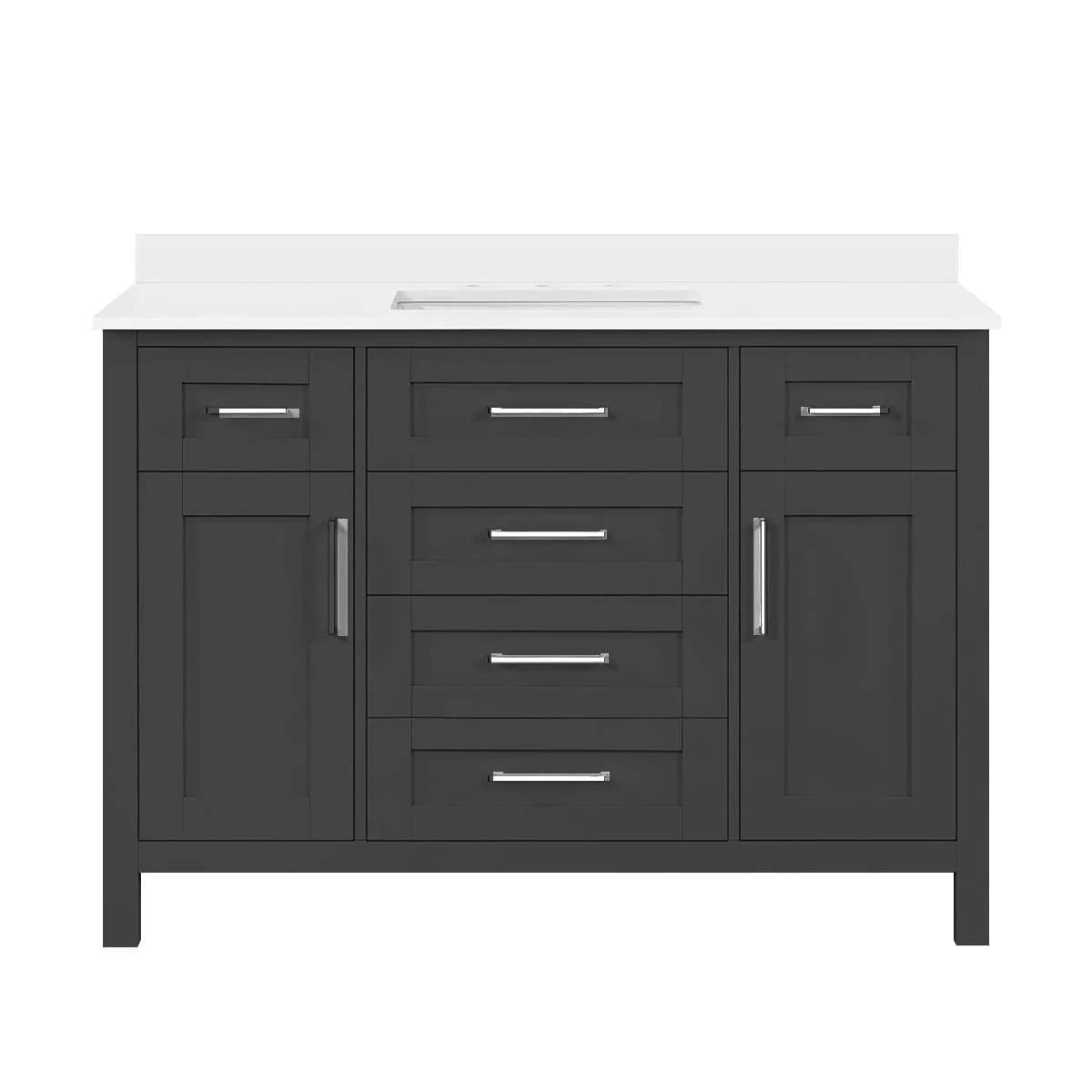 TỦ LAVABO MAYA 48 INCH MÀU XÁM ĐẬM 2