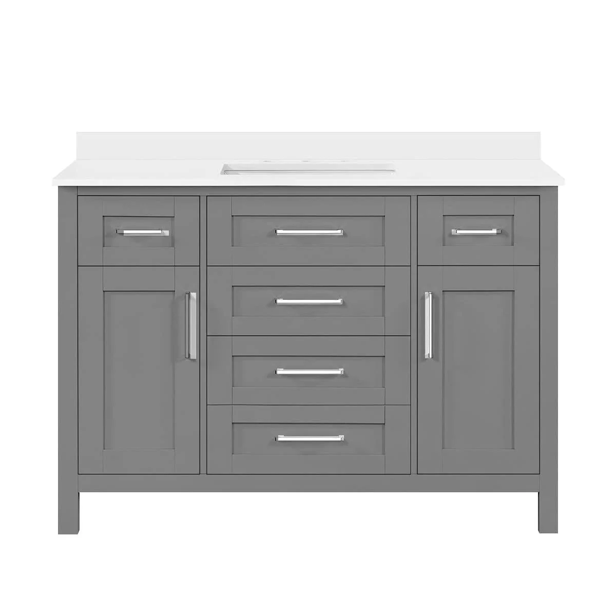 TỦ LAVABO MAYA 48 INCH MÀU XÁM 2