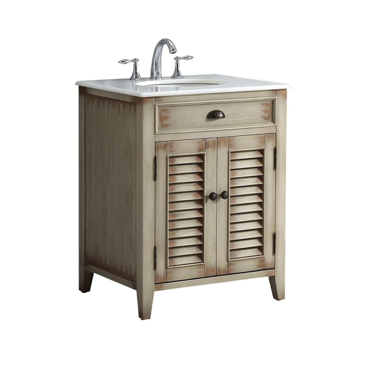 TỦ LAVABO PALM BEACH 26 INCH MÀU BE