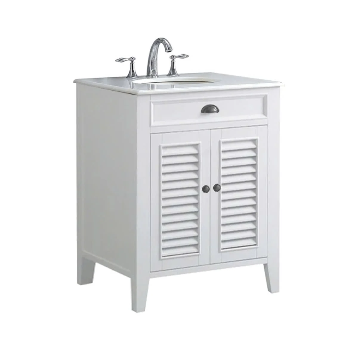 TỦ LAVABO PALM BEACH 26 INCH MÀU TRẮNG