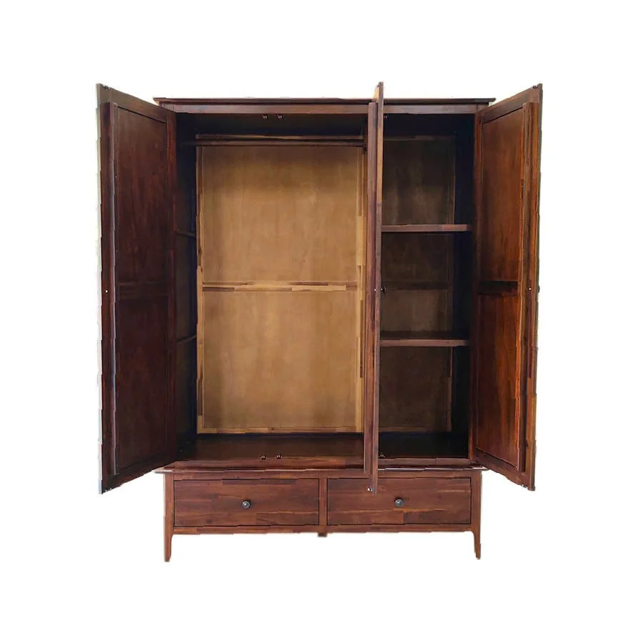 TỦ QUẦN ÁO TERRA MÀU NÂU 3 CÁNH 4