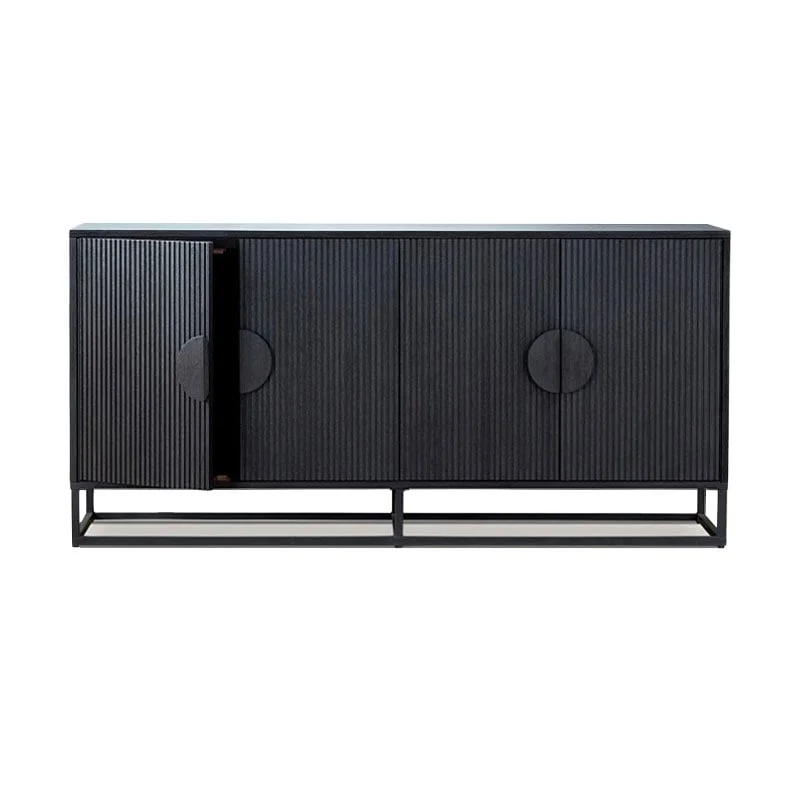 TỦ SIDEBOARD POMPEII MÀU ĐEN 2