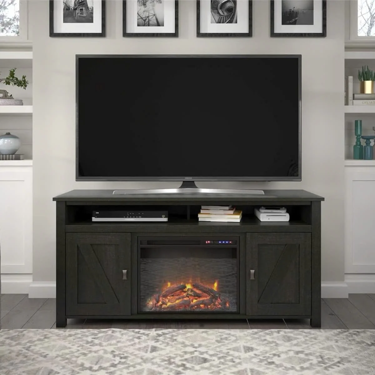 TỦ LÒ SƯỞI ĐIỆN FARMINGTON MÀU ĐEN (ĐIỆN 120V) 4