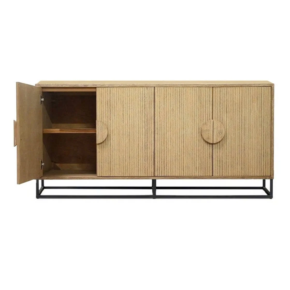 TỦ SIDEBOARD POMPEII MÀU TỰ NHIÊN 3