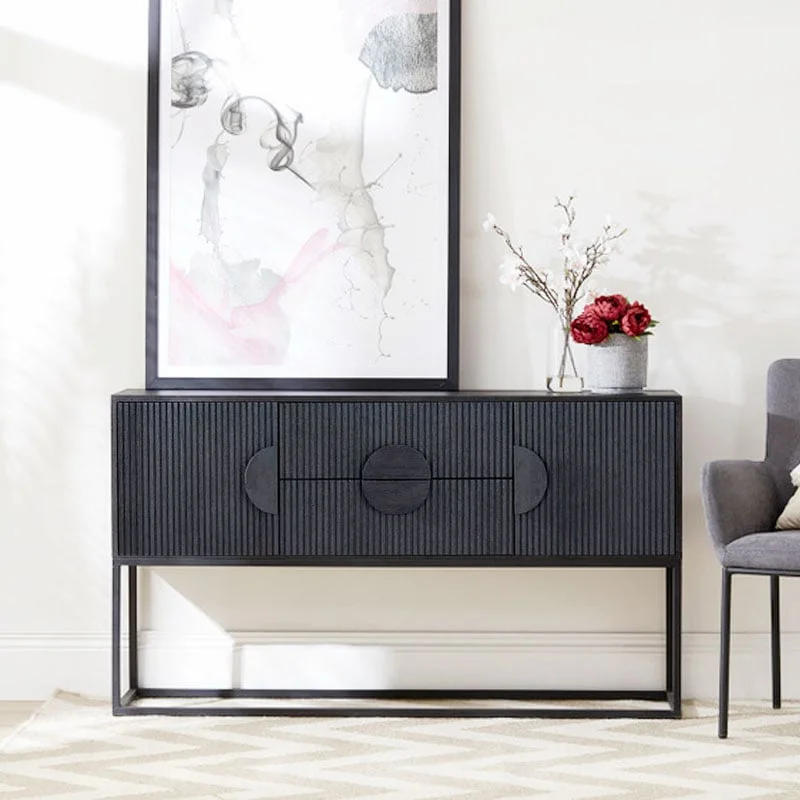 KỆ CONSOLE POMPEII MÀU ĐEN 2