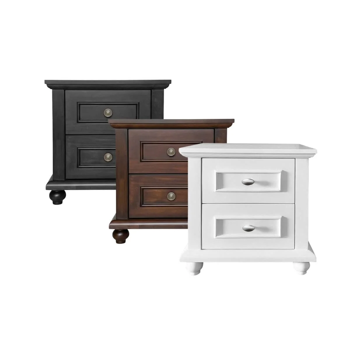 TỦ ĐẦU GIƯỜNG HARPER MÀU TRẮNG 2