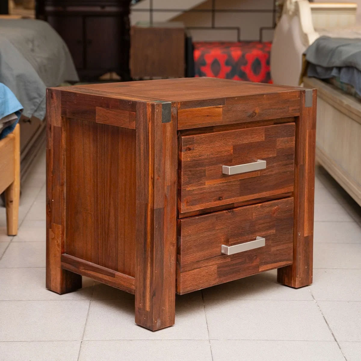 TỦ ĐẦU GIƯỜNG MCKINLEY MÀU NÂU 4