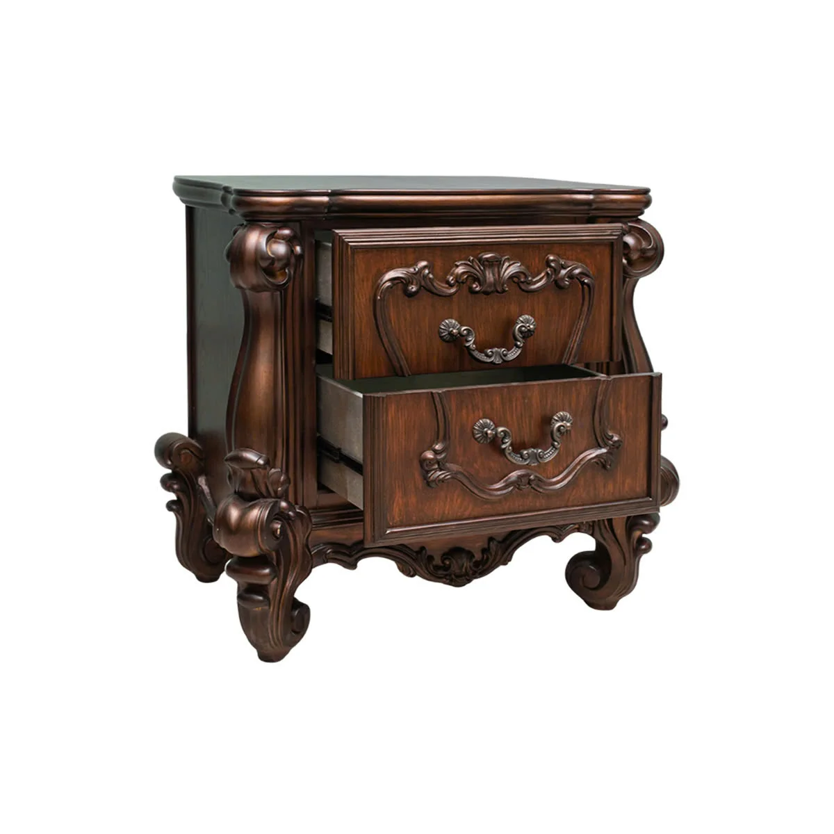 TỦ ĐẦU GIƯỜNG VERSAILLES MÀU NÂU 3